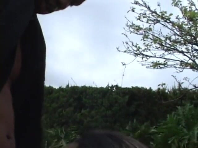 Sex Karma: Teen takes big black dick outdoors