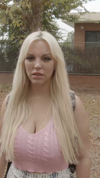 Busty Blonde Blondie Fesser Wants to Have a Country Romp Outdoors