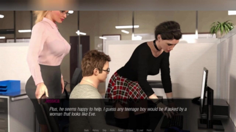 3DXXXTEEN2 Cartoon: Jessica'nın araştırma teknikleri. 3 boyutlu porno çizgi film seks