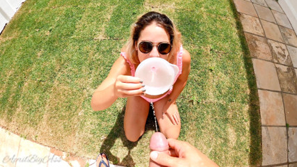 April BigAss: Stepdaughter Try Pee, She Was Dehydrated, Luckily My Pee Was...