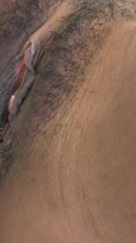 Nice close up interracial creampie with BWC