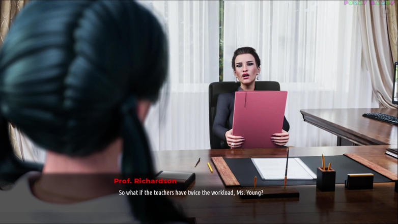 Porny Games: MILFky ze Sunville od L7team - Sledování masturbace ředitele 57