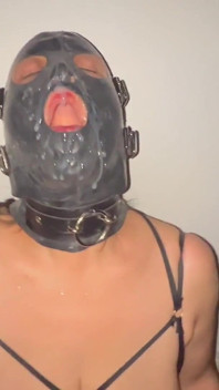 Huge Tit Gimp Training Session