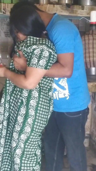 Desi Bhabhi Big Boobs Cleavage Tease in Kitchen Hot Indian Village Girls Exposed