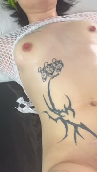 Submissive Green Haired Amateur Rough Throat Fuck