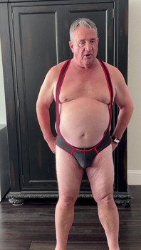 Wresting Coach Modeling Uniform