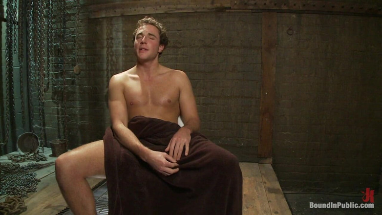 Bound in public: Horny Men