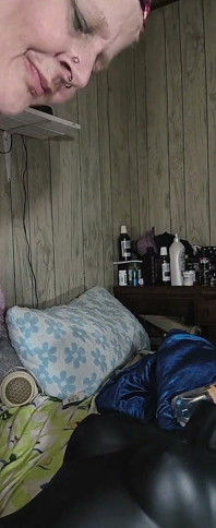 Fucking Her Bitch with a Strap on There's a Lot of Cumming Going on