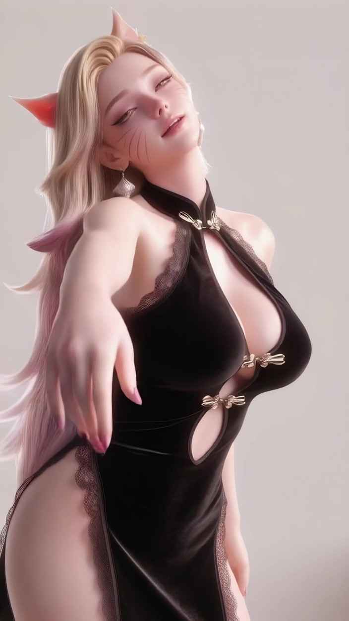 3D-Hentai Games: Điệu nhảy sultry của Ahri (chung Ha - gotta go)