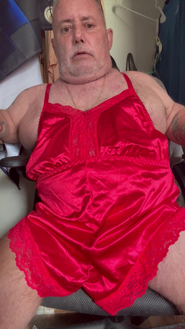 Mark Fletcher: Mark Fletcher Wearing New Lingerie Jerking My Cock