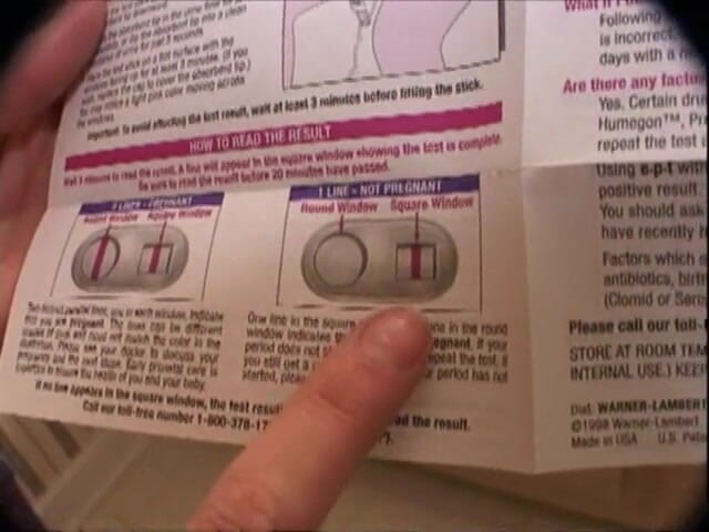 REAL Black Bred Wives: The pregnancy test - Proof she is knocked up