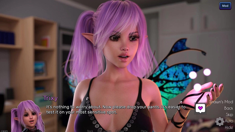 3D Cartoon Porn: 각성 9: 자비에르의 누드 자지를 검사하는 요정을 지켜보는 Liz