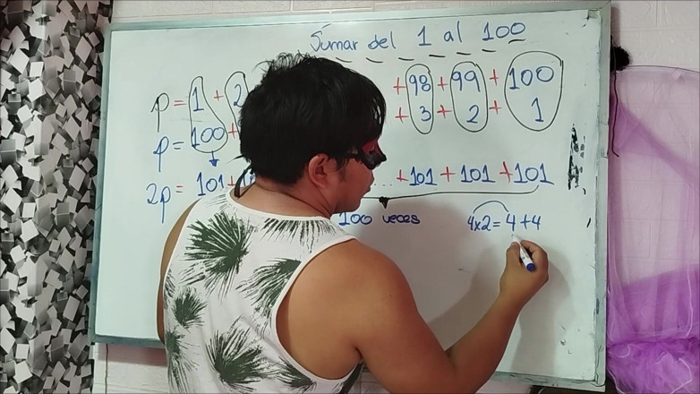 Rosaroja: 8. Arithmetic: Addition From 1 to 100