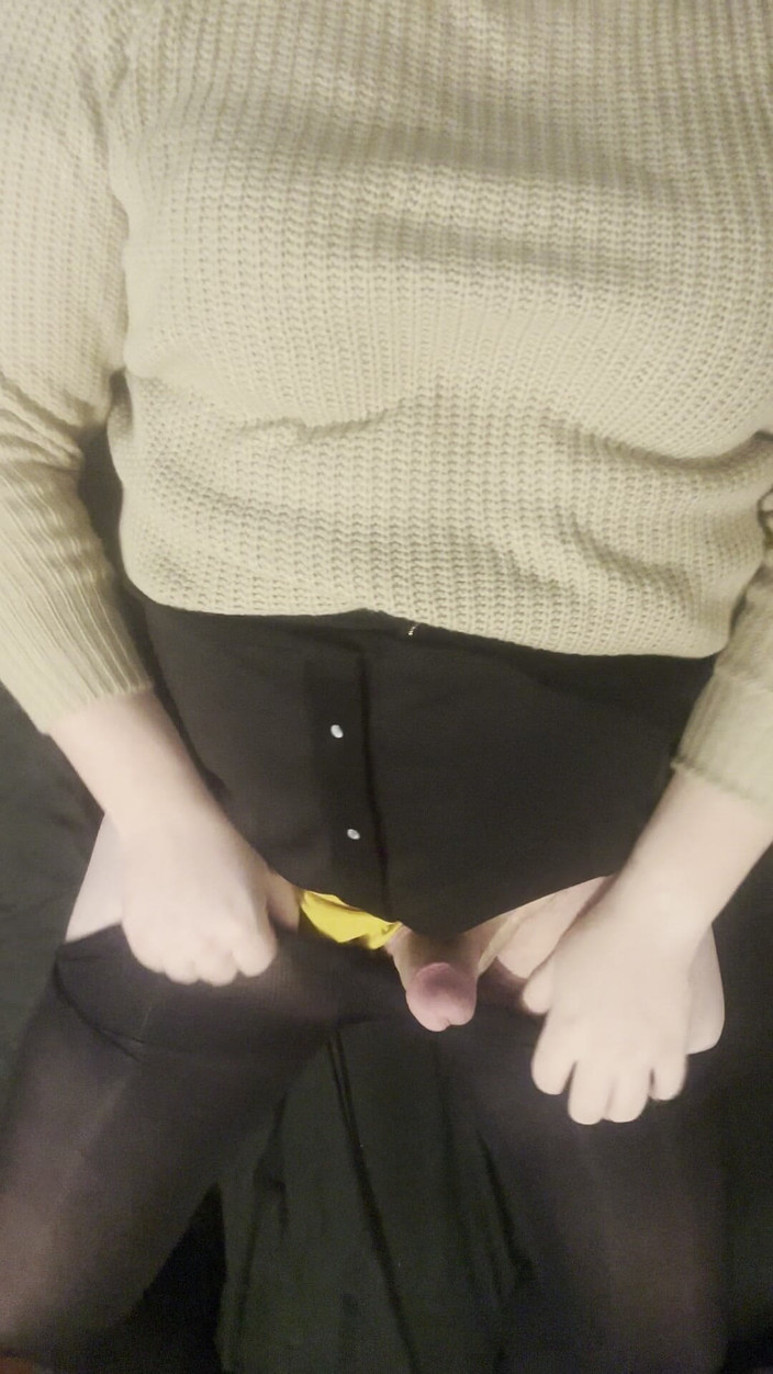 Lauren Ashland: Trans giril lauren ti mostra cosa sotto le sue calzamaglia