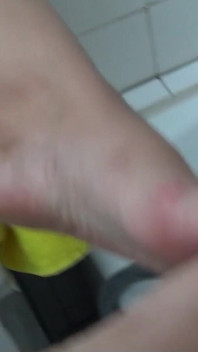 Nice Footjob and Blowjob with Tiana