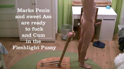 Mark Hannes: Fleshlight Stand Fuck Masturbation