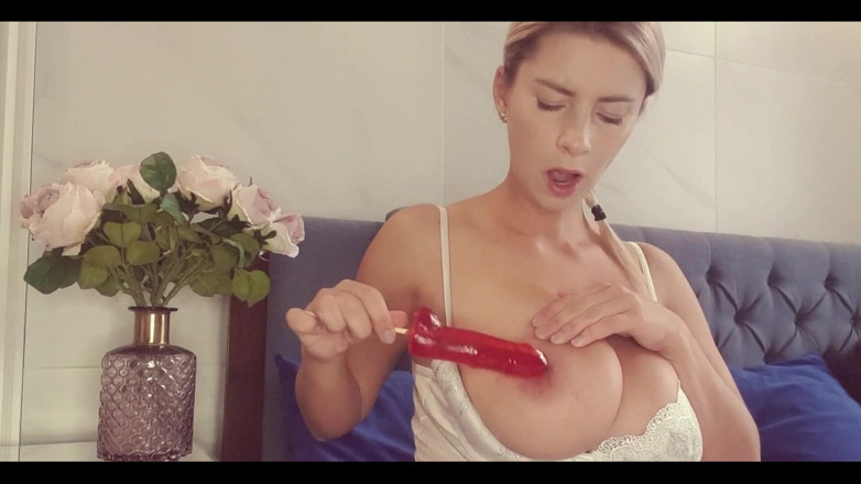 Katerina Hartlova: Today I Find in Store Llipop Which Looks Like Dick,...