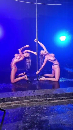 Monika Fox: Monika Fox & Elen Million Strippers in the Rain