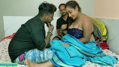 Hot creator: Manželka mě chytila s mým bhabhi na posteli!