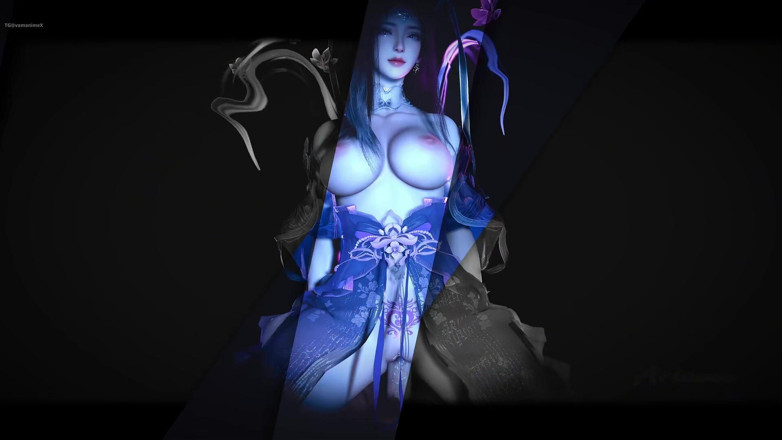Why fuck so hard: 3d caliente cosplay super modelo desnuda sus tetas perfectas folladas