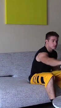 New Uncut Jock: Hunter Gage