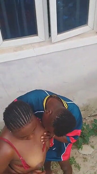 His Step Came to Her House and Wanted to Send Him for an Errand He Started Kissing Her and Fucked Her While She Do Her Exercise