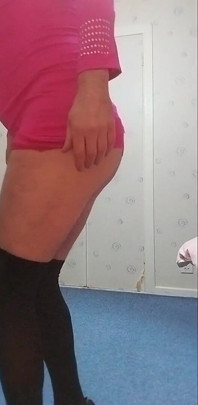 Blonde Sissy Gags for Cock