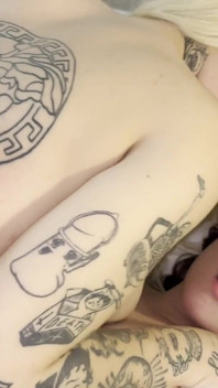 Two Tattooed Sluts Fucked in the Ass and Creampied
