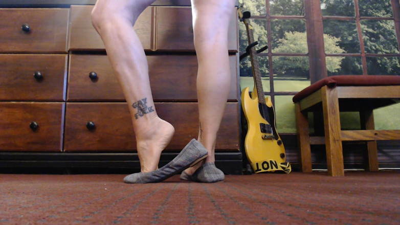 Abby Anna: Balle grise, jeu de chaussures debout