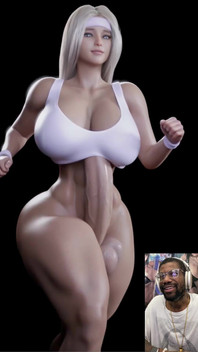 Hard Long Cock Big Breast Futa Runner Looks Like a New Gta 6 Npc