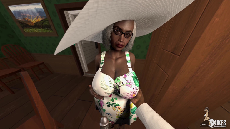 Dukes Hardcore Honeys: Big booty ms. Jiggles POV fucked in the office