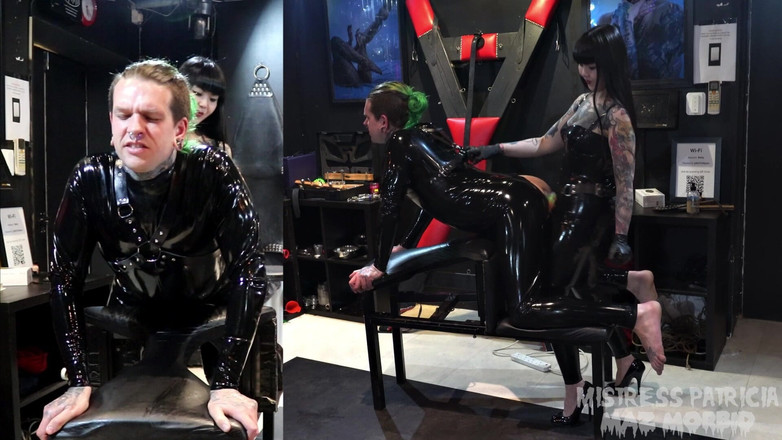 KinkyFemdomTV: Lateks dziwka jebanie z Patrycją