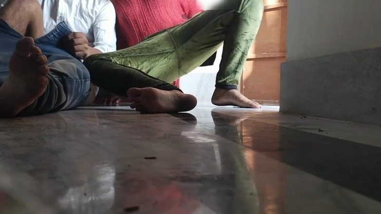Nazima Khan: Iubită indiană reală pulă cu iubitul ei real când nimeni în...