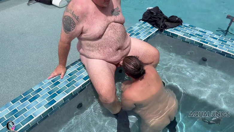 Lady O: Ficken im pool