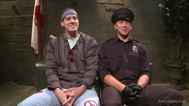 Bound gods: Officer Maguire and His New Prison Bitch