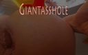 Giantasshole: 两个小时的粗暴肛交后，我松弛的菊花