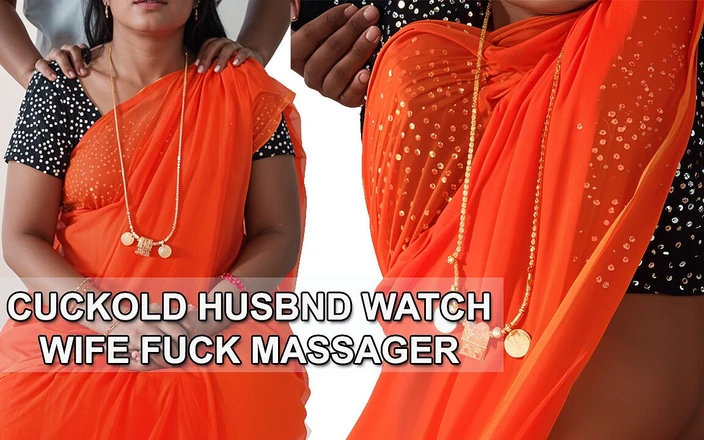 Luxmi Wife: Cuckold Husband Invite Massager to Fuck Wife - 1