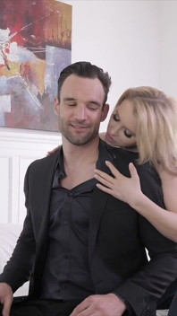 Busty Babe Alix Lynx Takes a Huge Cock! Behind the Scenes!