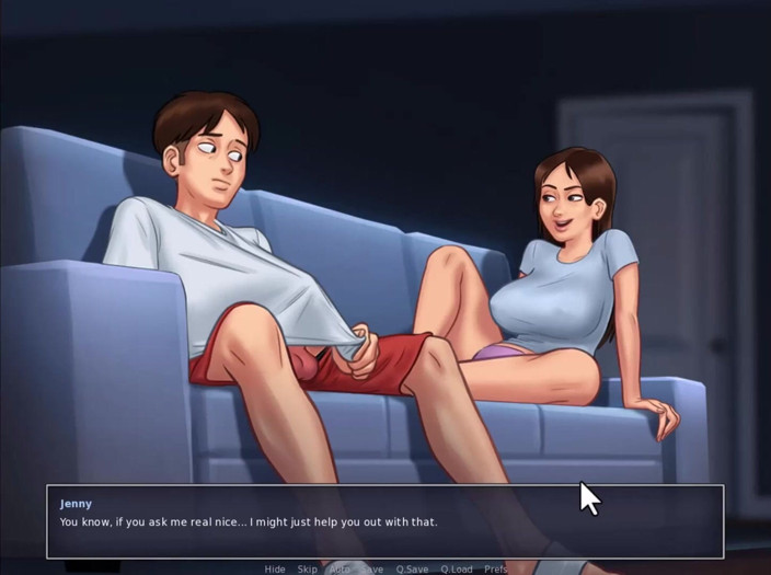 Johannes Gaming: Summertime saga: I fucked old Roz