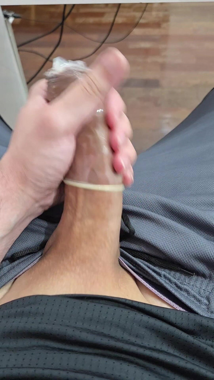 Lkdick8: 콘돔으로 딸딸이 - 페티쉬