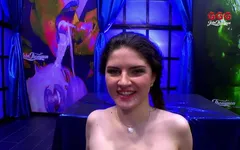 Francesca Dicaprio - Small Brunette Cunt Gets Fucked in the Ass! Threesome!