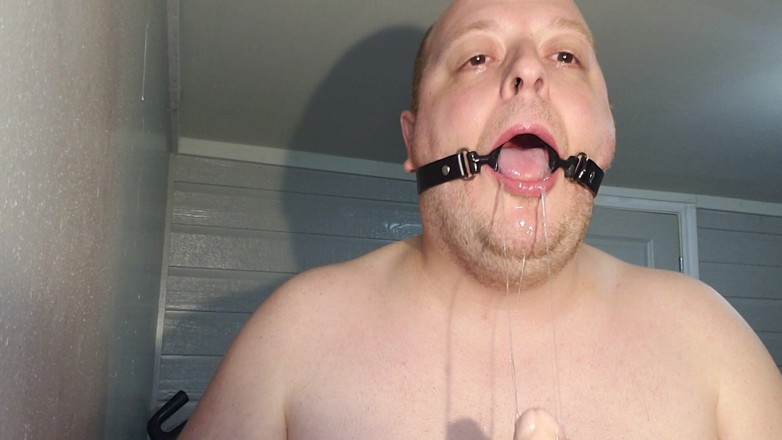 Charlieboy69: 딥쓰롯 5 거대한 딜도 7 ~14인치, 개그 링과 윤활유 주입