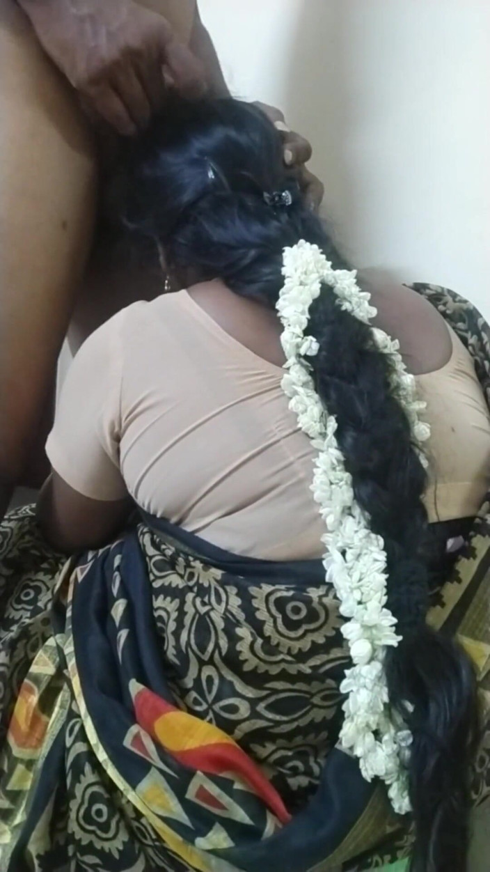 Saranya: Blowjob with Hairjob