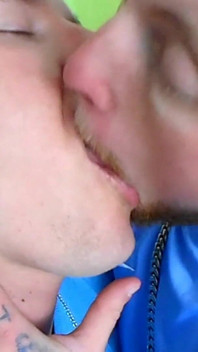Hot Gay Kissing with Jc & Leo