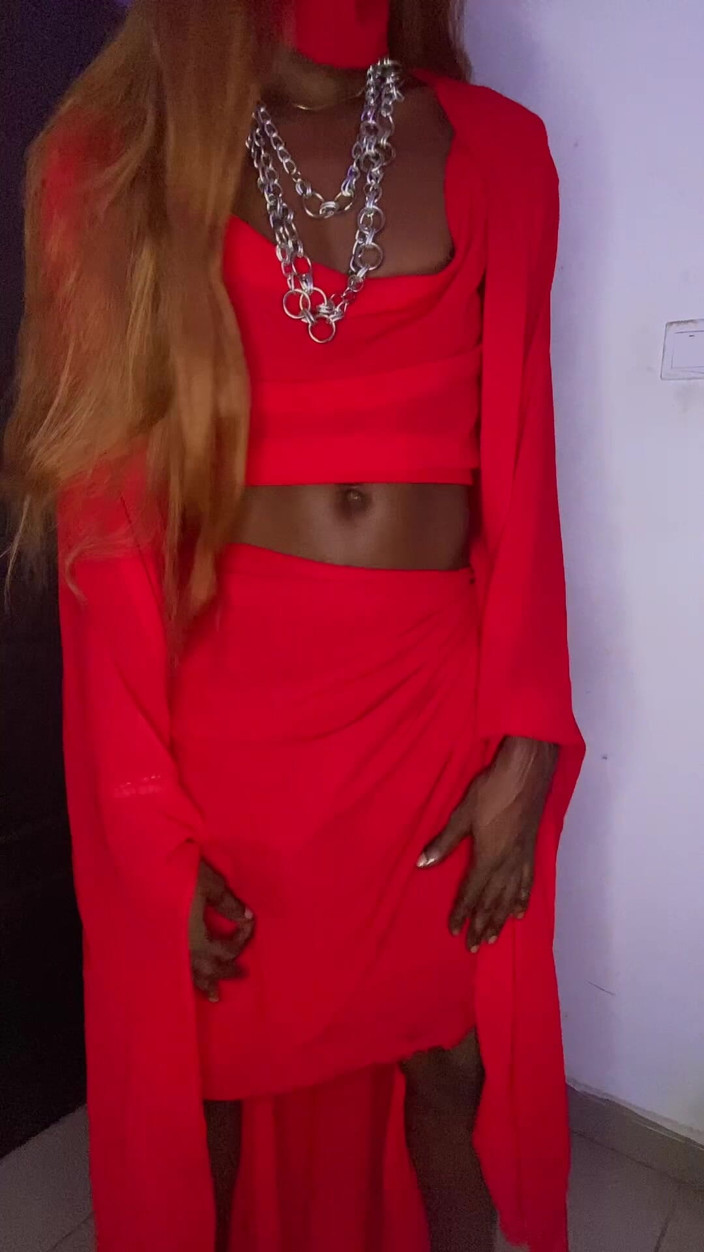 Cilia Hung: Black Cock Cross Dresser