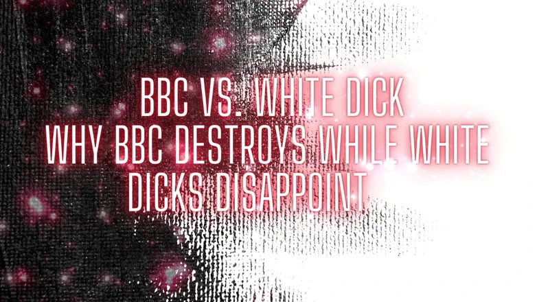 Goddess Misha Goldy: BBC e pau branco - por que bbc destrói enquanto paus...