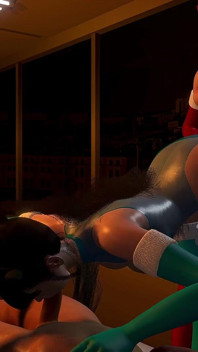 Tifa & Wigilijny Trójkąt (ff7 & Stellar Blade Animation) część 1