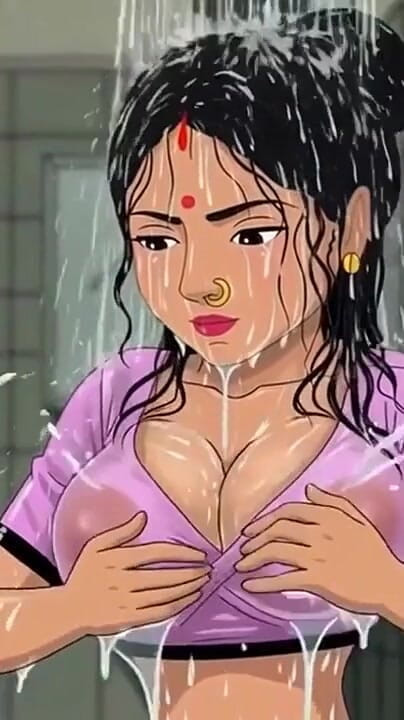 KAMINI BHABI STORY: Beautiful Woman on Bathroom - MILF