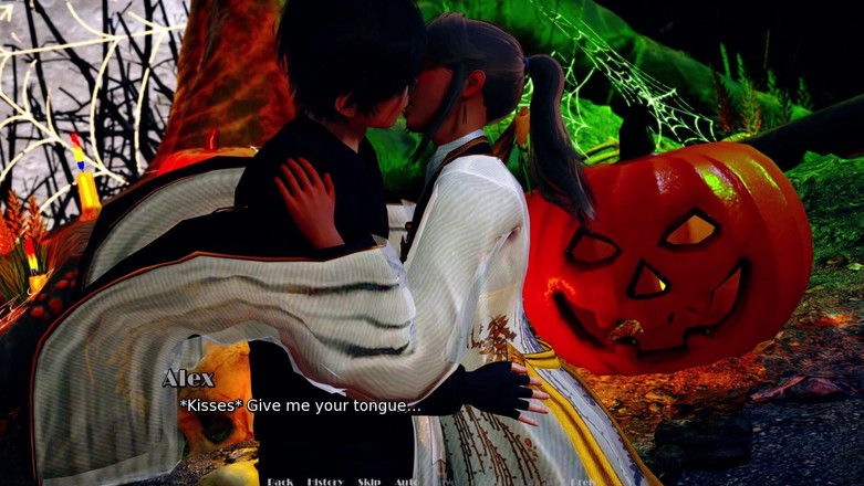 3D Cartoon Porn: 我真正的欲望 45 - 亚历克斯和莎莉的万圣节派对性爱