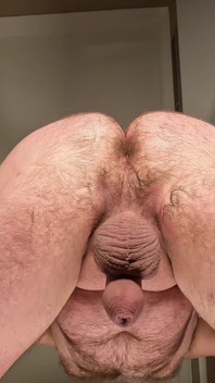 카메라용 벌거벗은 엉덩이 스쿼트